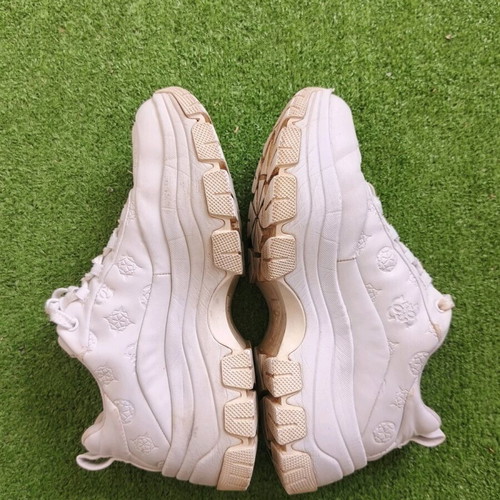 Guess sneakers athletic shoes like new, white, leather
