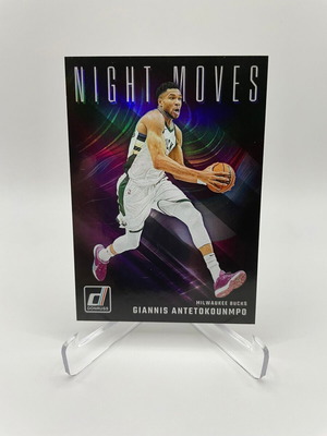 2024-25 Panini Donruss Basketball Giannis Antetokounmpo Night Moves case hit SSP #9 Milwaukee Bucks σαν καινούργιο