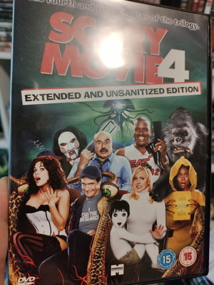 Scary Movie 4 DVD, English subtitles