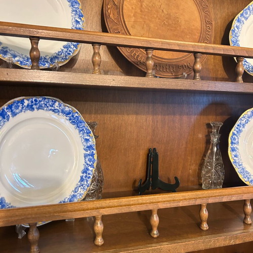 Wooden rustic buffet like new