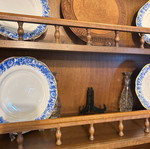 Wooden rustic buffet like new
