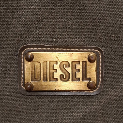 Diesel Y2K 2000s Messenger Bag khaki unisex used