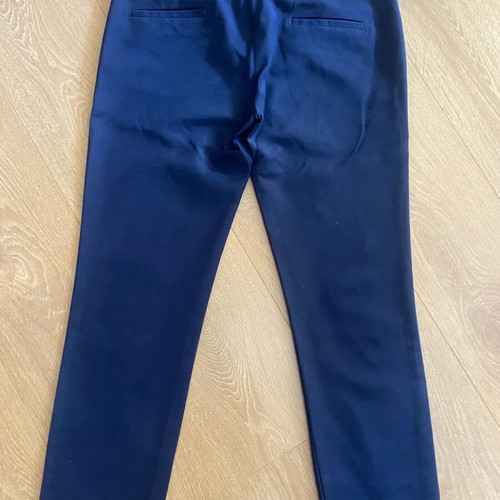 Zara fabric pants like new, size 38, blue