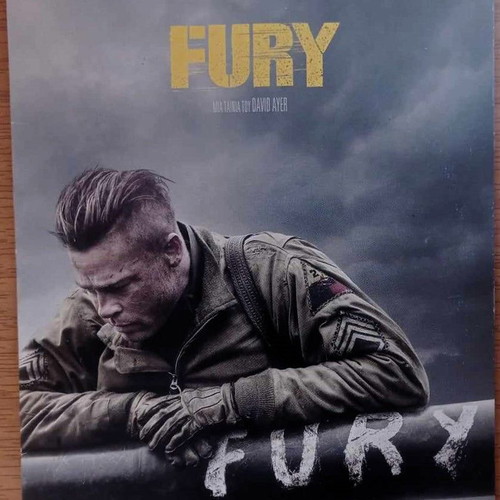 Fury DVD like new with Brad Pitt