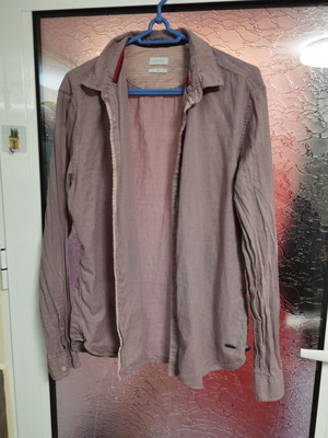 Esprit Slim Shirt unisex, like new, size M, light pink
