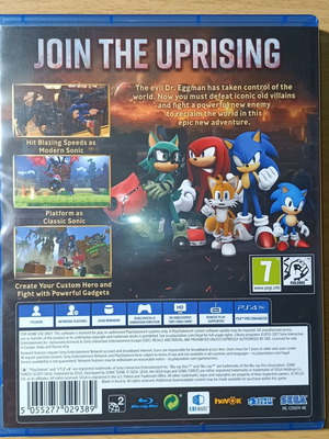 Sonic Forces PS4 game like new