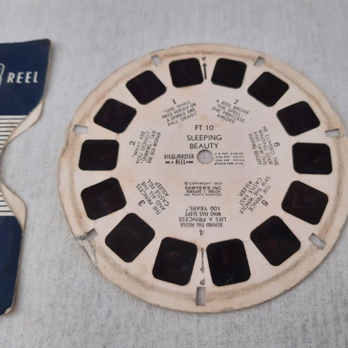 View Master Reel collectible reels used, pack of 3