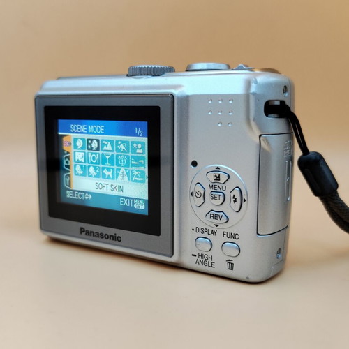 Panasonic Lumix DMC-LS60 camera used with AV cable and 512MB memory card