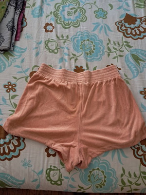 Nike shorts used, terry cloth, size L, orange