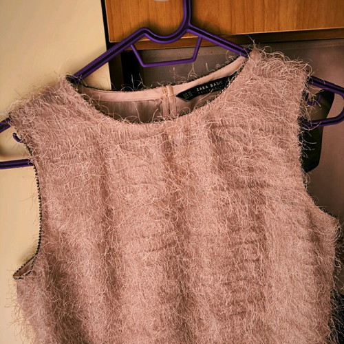 Official zara top with fringes