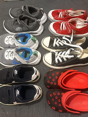 Pack of 6 boys' shoes size 29–29.5