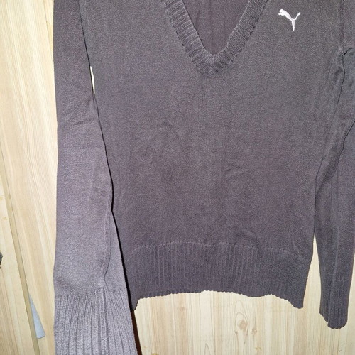 Puma long-sleeve shirt used, size S, brown