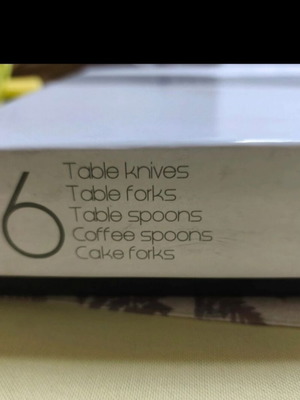 Cutlery set like new