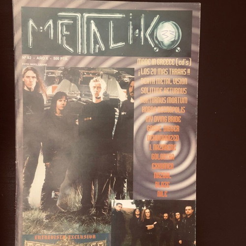 Metali-K.O #82 Metaliko Spanish Metal Fanzine 1998 like new