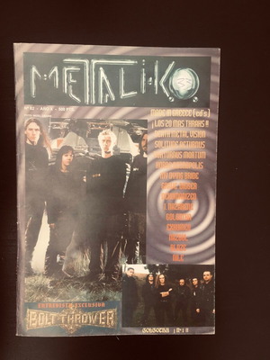 Metali-K.O #82 Metaliko Spanish Metal Fanzine 1998 like new