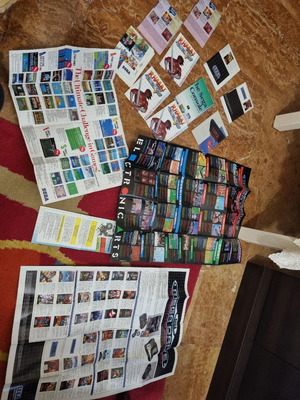 Sega posters used, pack