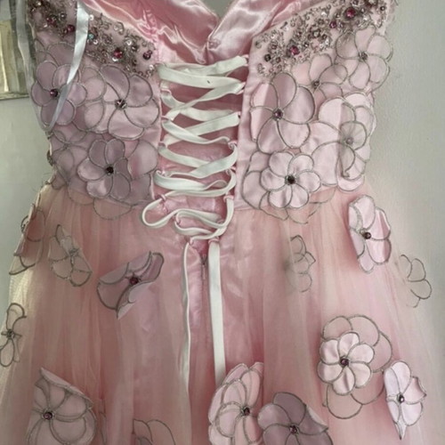Mini pink dress new