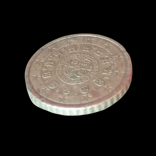 50 Cent Coin Portugal 2002 used