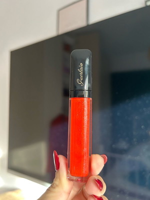 Guerlain lip gloss καινούργιο, κοραλί γυαλιστερό χρώμα