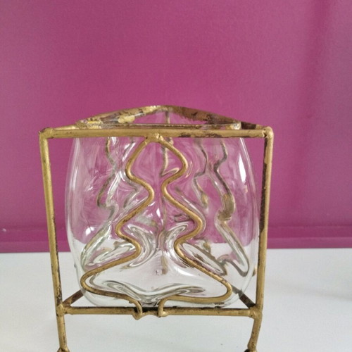 Christmas candle holder for tealight triangular