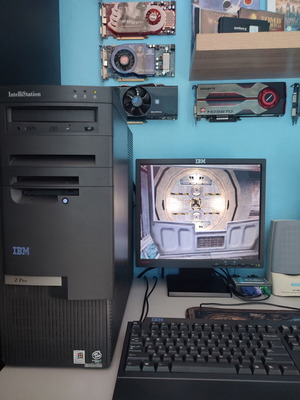 IBM Intellistation Z Pro workstation μεταχειρισμένη με Pentium III Xeon διπλή υποδοχή