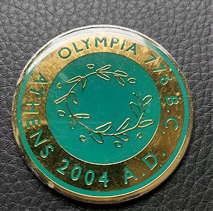 Συλλεκτικο ευσημο Αθηνα 2004 ολυμπιακοι αγωνες