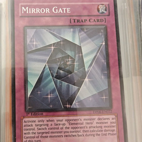 Yu-Gi-Oh card Mirror Gate like new