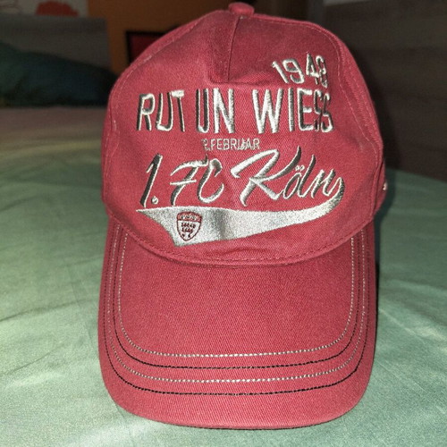 1. FC Köln Fan Cap like new, red and white