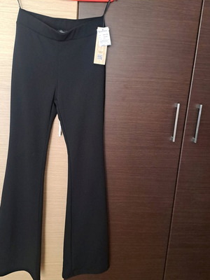 Black flared pants BeniSimo new, One Size