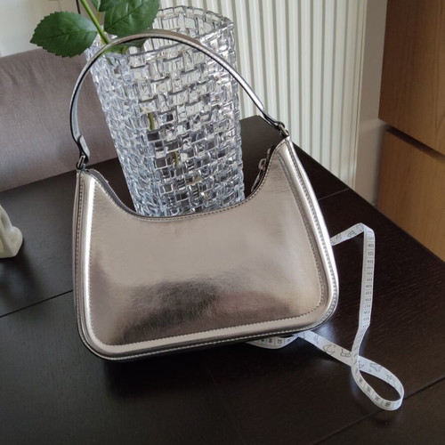 Calvin Klein silver handbag new, authentic