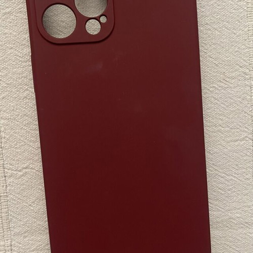 iPhone 12 Pro Max burgundy case new