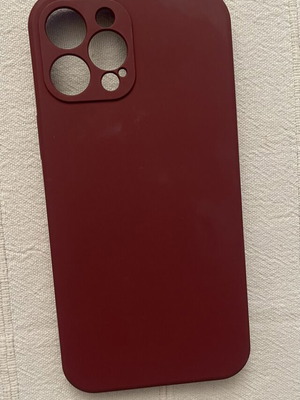 iPhone 12 Pro Max burgundy case new