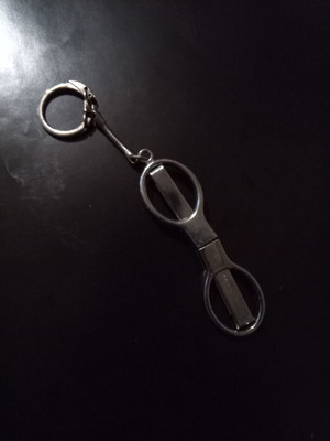 Vintage 80s Keyring Scissors Like New