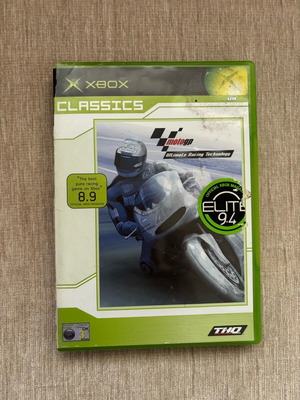 Moto GP URT Xbox Original English used complete