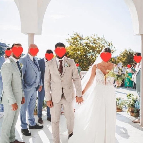 Wedding dress like new Justin Alexander Lillian West summer 2025