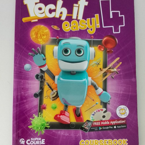 Tech It Easy 4 used book set with i-book CD