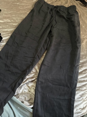 Pants used, black, size S, cool and comfortable