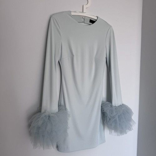 Zara mini dress turquoise XS like new