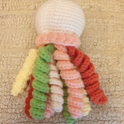 Amigurumi Octopus Doll new, colorful handmade crochet toy