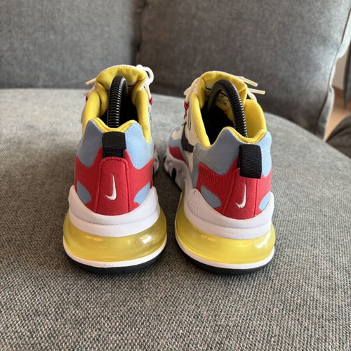 Nike Air Max 270 React Bauhaus sneakers size 39 used, multicolor