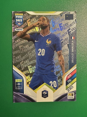 Panini Adrenalyn XL FIFA 365 Bradley Barcola Card 2026 like new