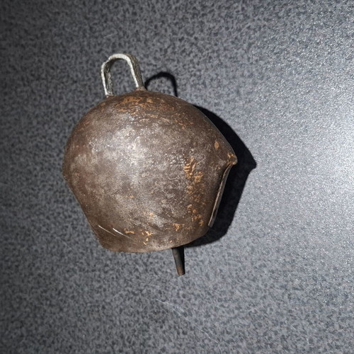 Traditional Cypriot Animal Bell used, handmade forged antique