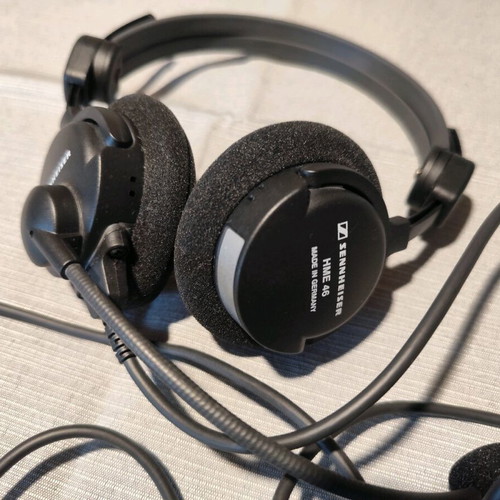 Sennheiser HME46 general aviation headphones like new