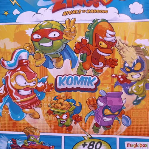 Super Zings Rivals of Kaboom Series 2 Comic Book like new
