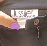 Lussile evening pants like new, size 48, black