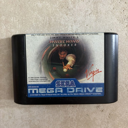 Whirl Wind Snooker Sega Mega Drive game