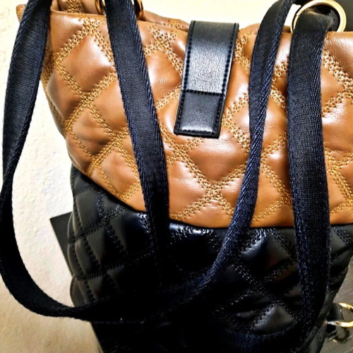 FRNC handmade bag like new, brown and black
