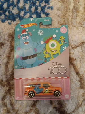 Hot Wheels Disney 100 Pixar Character new, intact in box