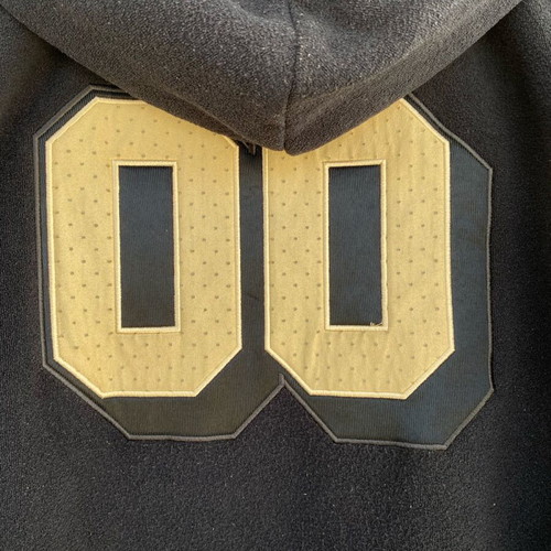 Nike fleece jacket used, size M, black and beige