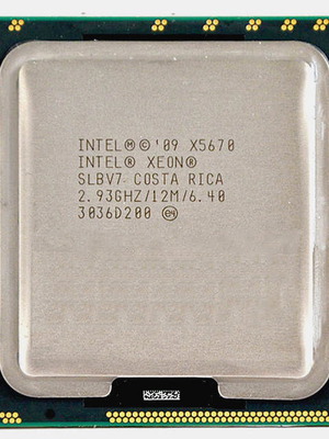 Επεξεργαστής Xeon 5670 6 πυρήνες 12 νήματα μεταχειρισμένος, socket 1366